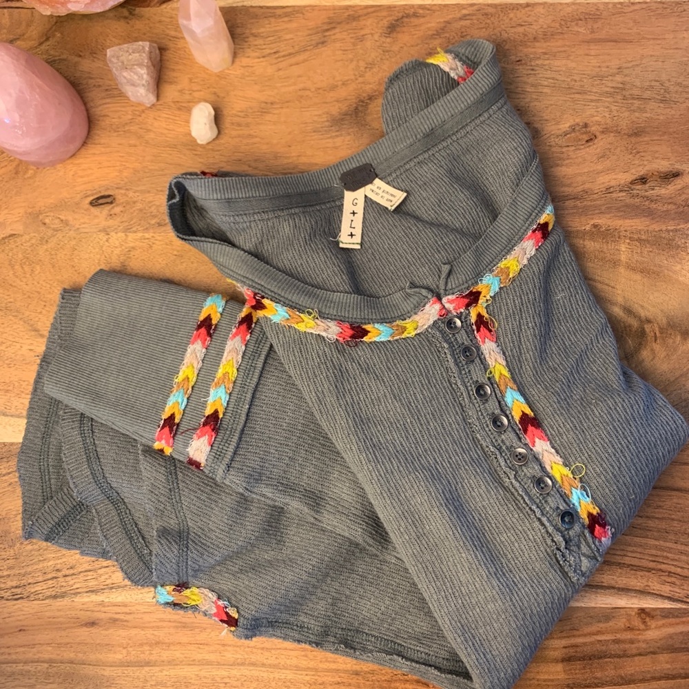 Free People Rainbow Thermal